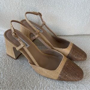 Steve Madden Block Heel Slingback Pump